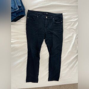 1822 denim skinny/straight jeans black